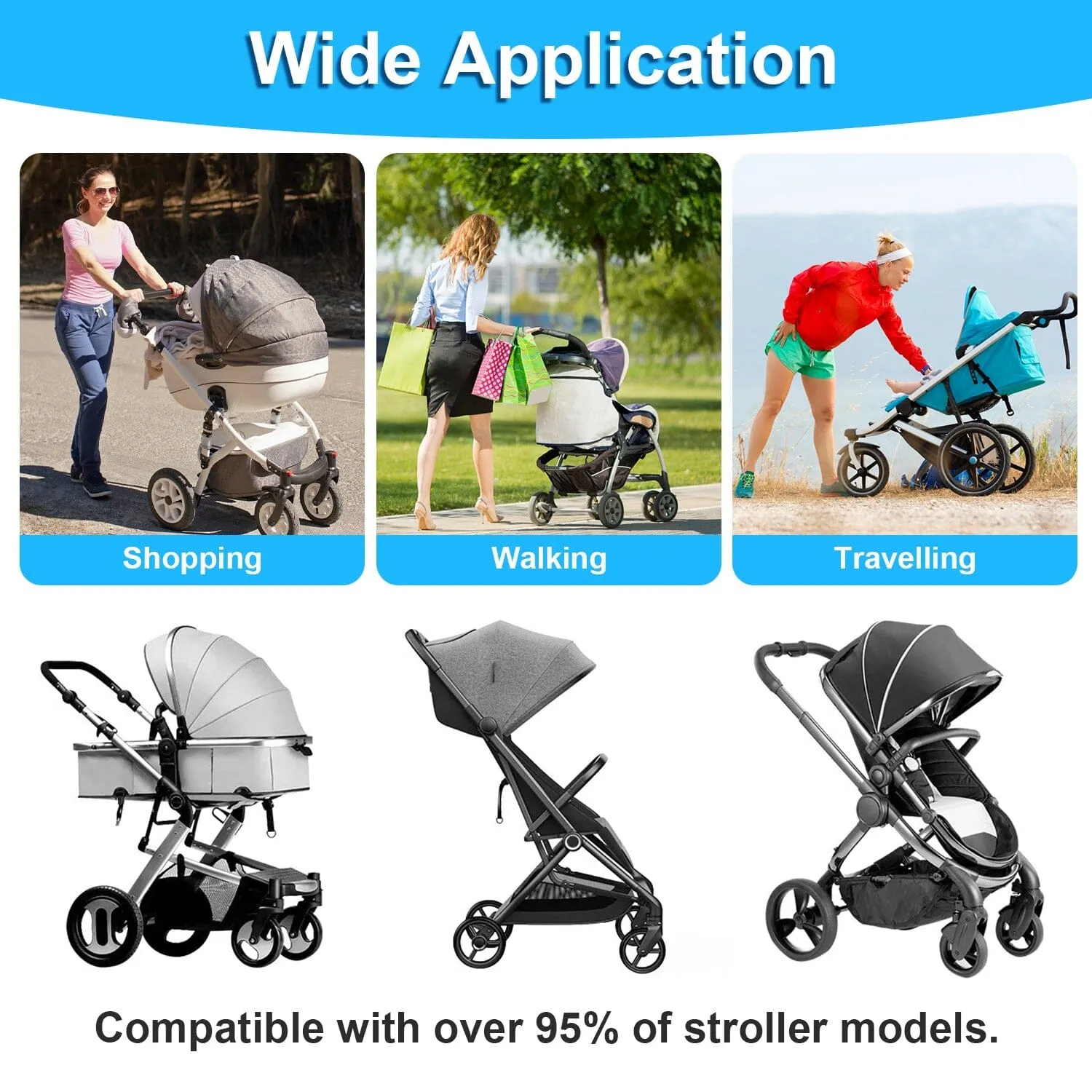 2-in-1 Universal Stroller Board