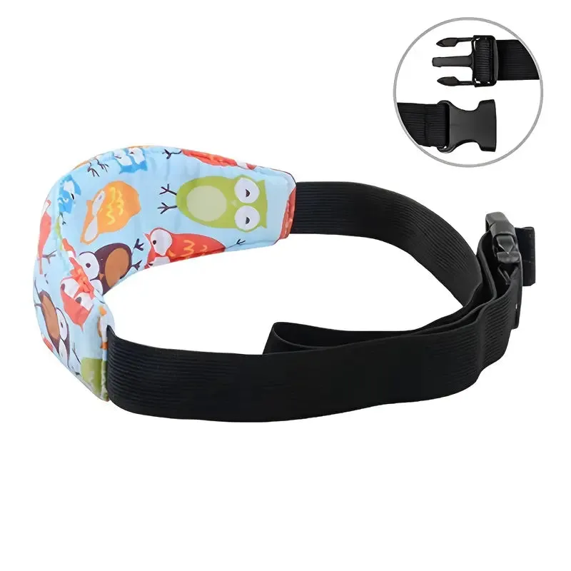 2-Pack: Kids Safety Head Support Band and Toddler Car Seat Neck Relief