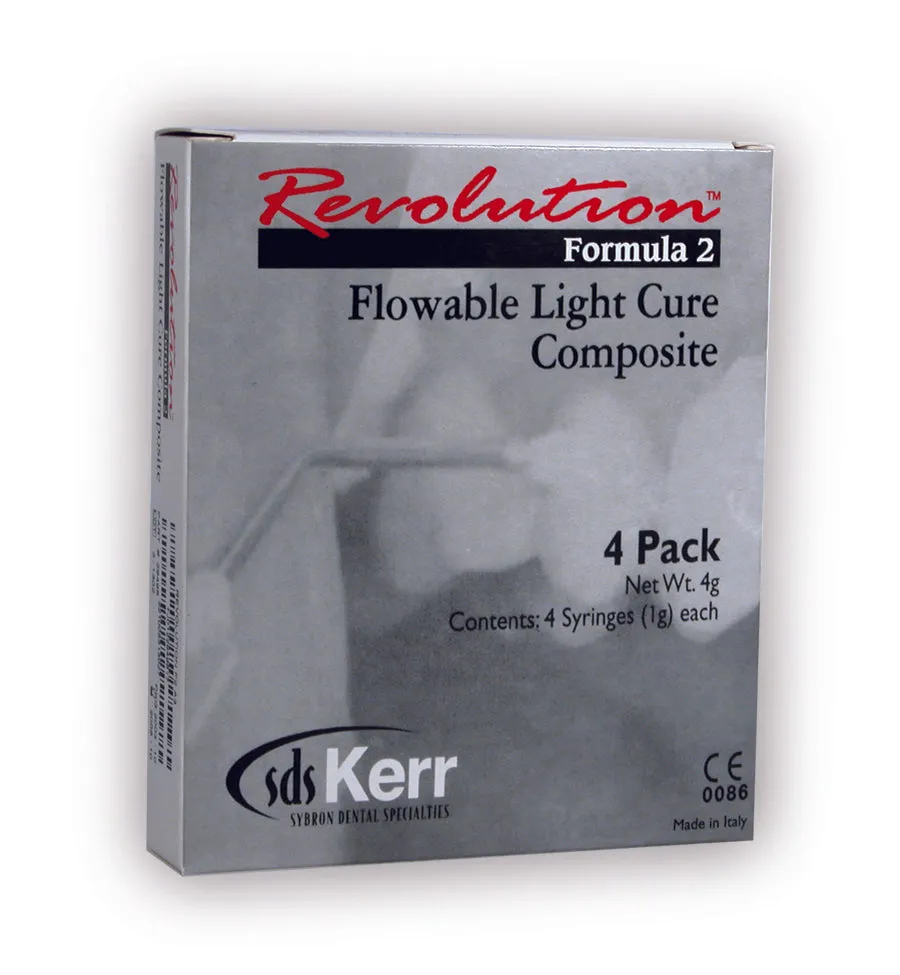 2024-10-11  Expiry  Revolution Formula 2 Kit  A3.5 Kit 4x1g Pk ..KERR MANUFACTURING LAB (29496)