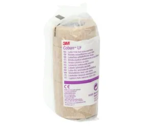 3M Coban LF Cohesive Bandage Case of 12, Tan