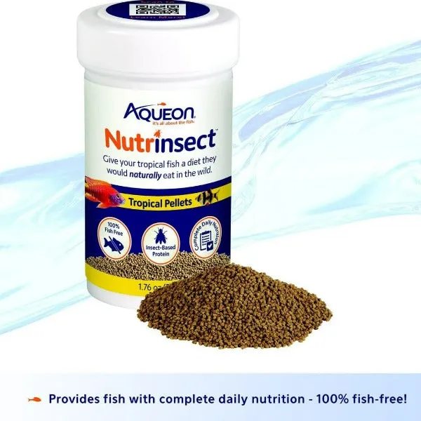 Aqueon Nutrinsect Tropical Pellets