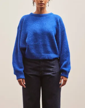 Atelier Delphine Balloon Sleeve Sweater, Blue