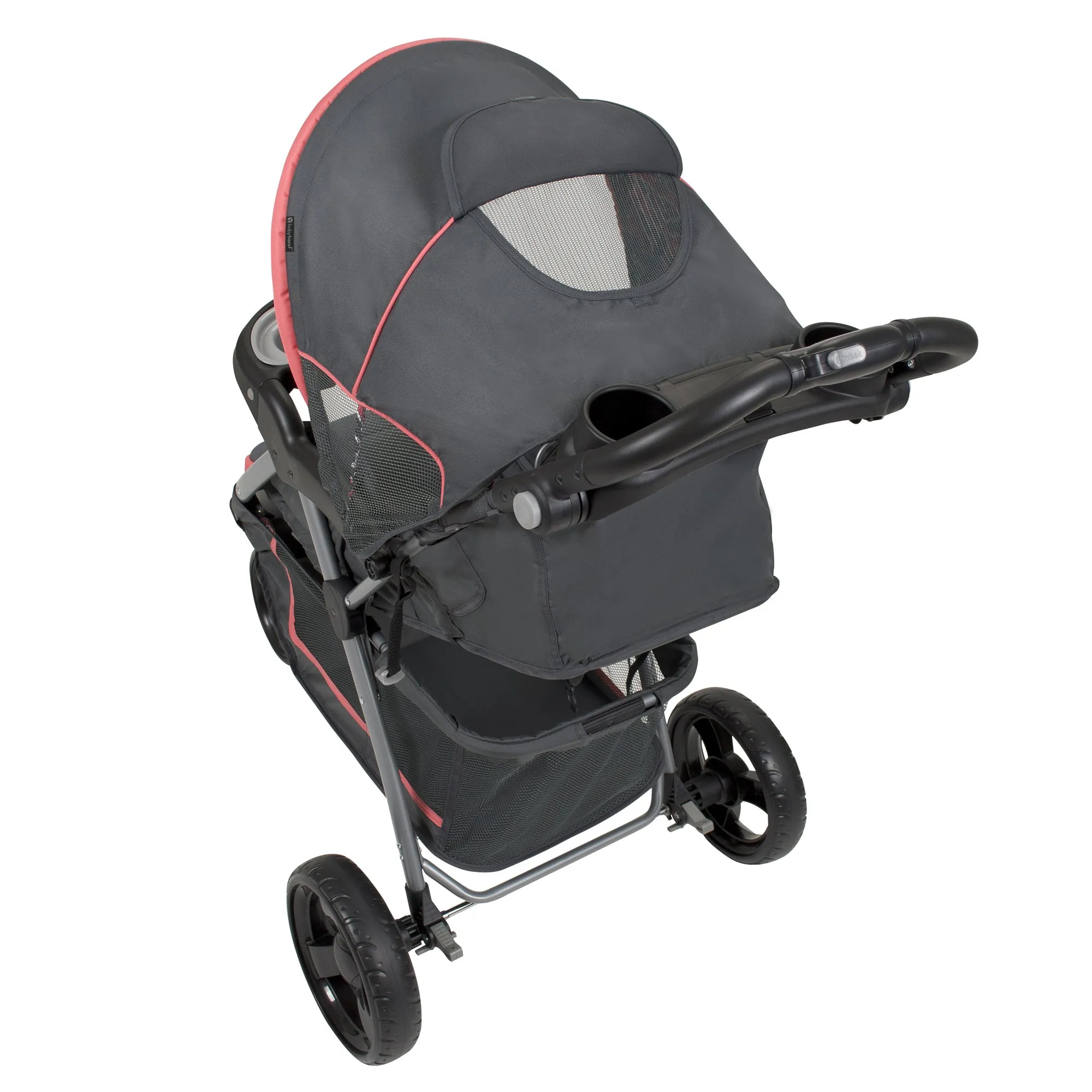 Baby Travel System Stroller, Coral Floral