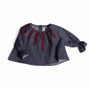 BABY ZSOFIA PEASANT BLOUSE