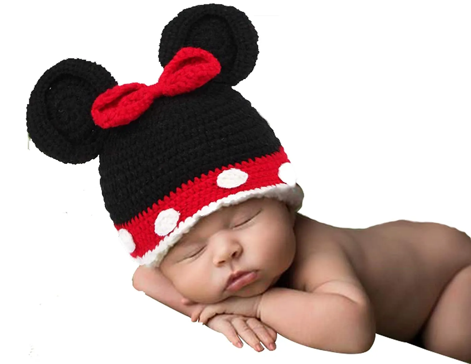 Babymoon Character Cap Newborn Photography Crochet Outfit Costume