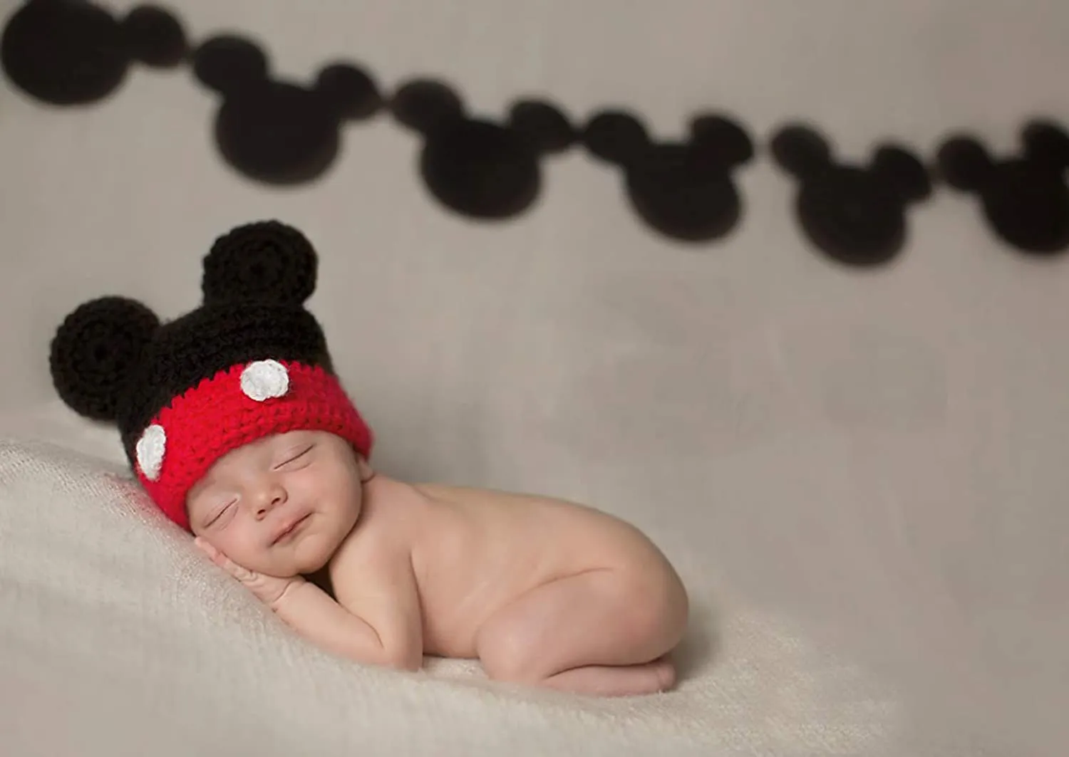 Babymoon Character Cap Newborn Photography Crochet Outfit Costume