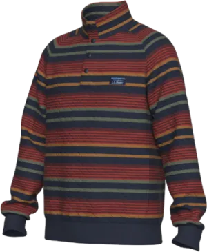 Bean's Quilted Sweatshirt Stripe Men's Regular