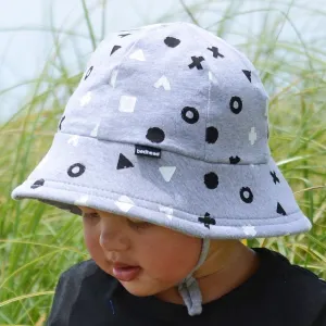 Bedhead Boys Baby Bucket Hat 'Shapes' Print