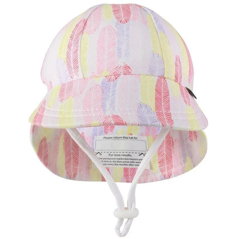 Bedhead Girls Legionnaire Hat 'Feather' Print