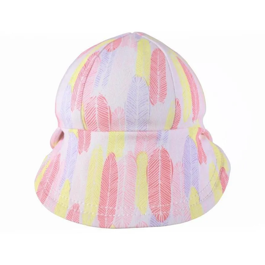 Bedhead Girls Legionnaire Hat 'Feather' Print