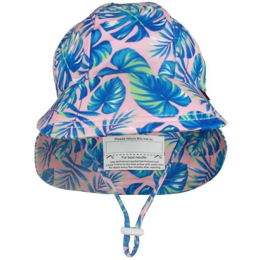 Bedhead Girls Legionnaire UPF50  Swim Hat 'Mahalo' Print