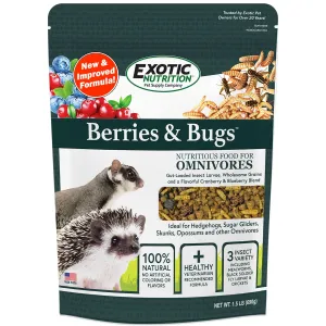 Berries & Bugs Sugar Glider Food & Hedgehog Food