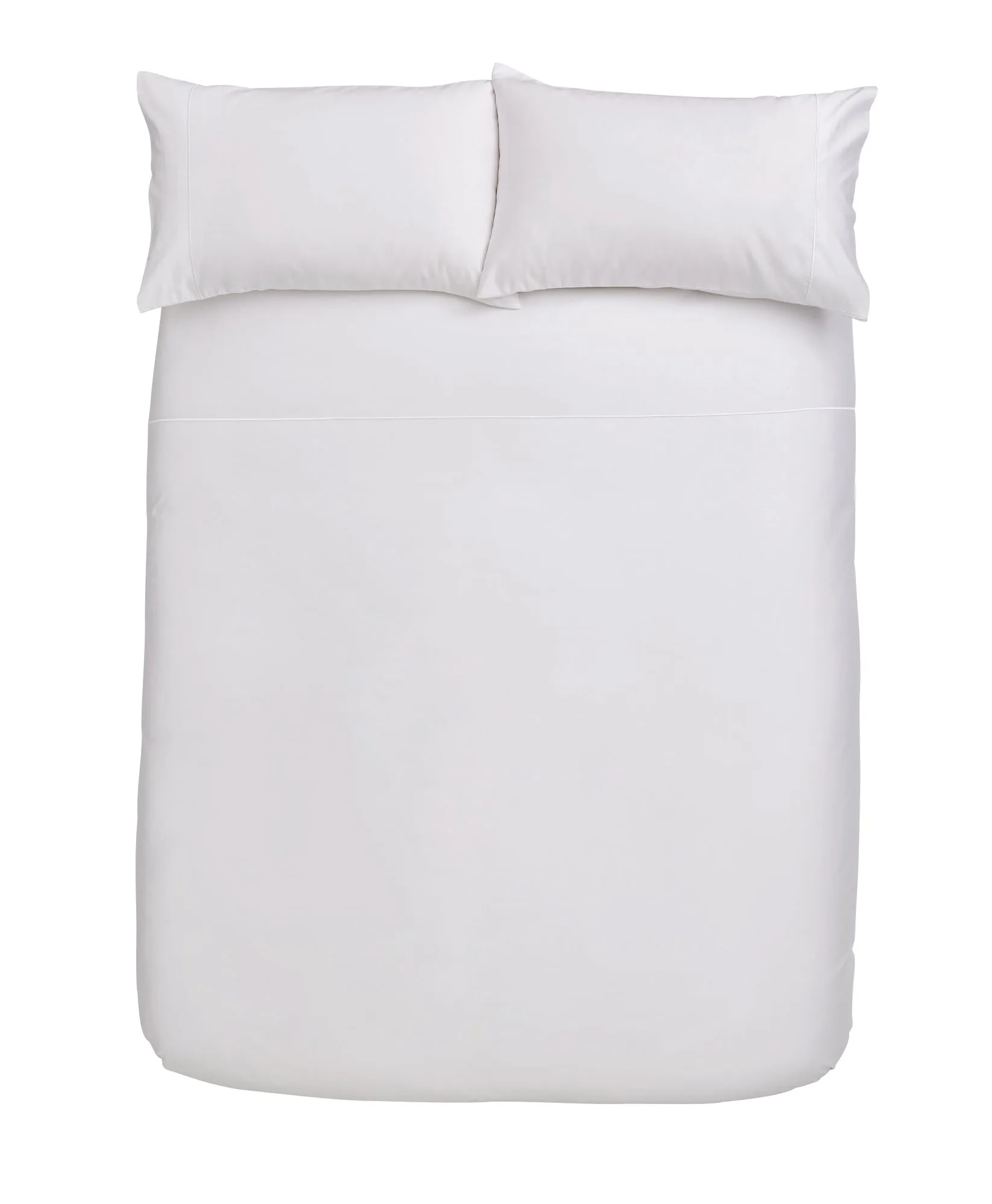 Bianca White 800TC Cotton Sateen Duvet Set