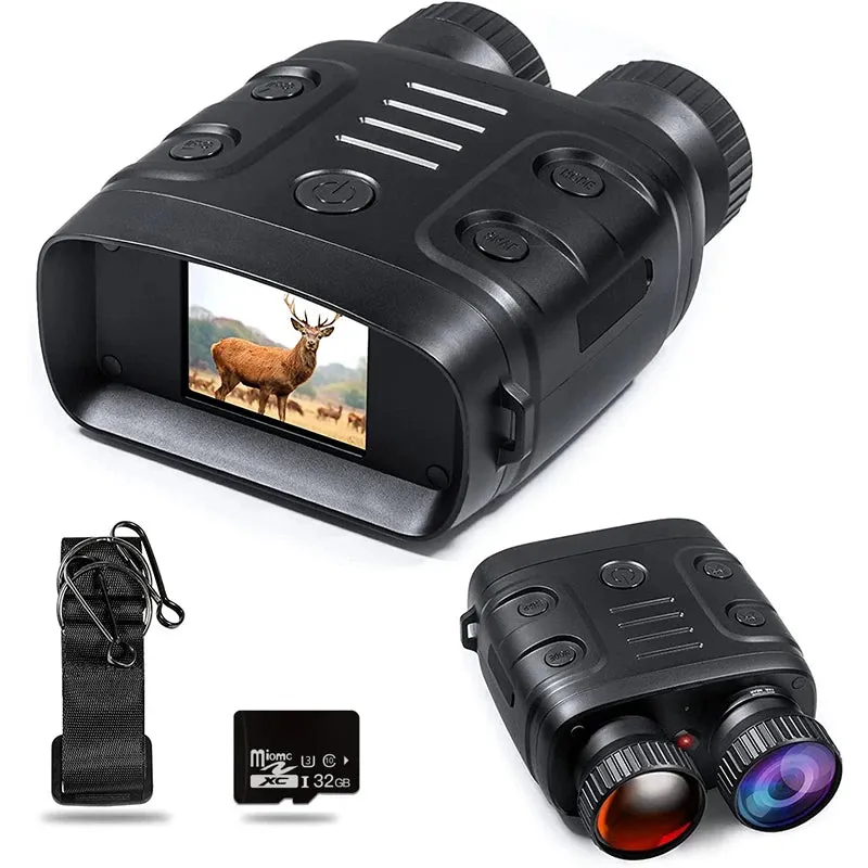 Binoculars Night Vision Device 1080P HD 850nm Infrared 5X Digital  Zoom Telescope Goggles Outdoor Hunting Camping Full Dark 300m