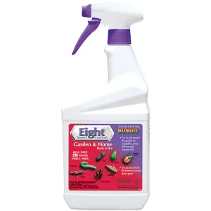 BONIDE EIGHT INSECT CONTROL GARDEN & HOME READY TO USE SPRAY 1 QT