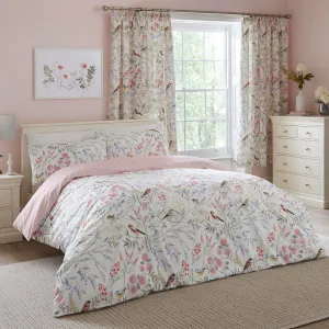 Caraway Pink Floral Duvet Set