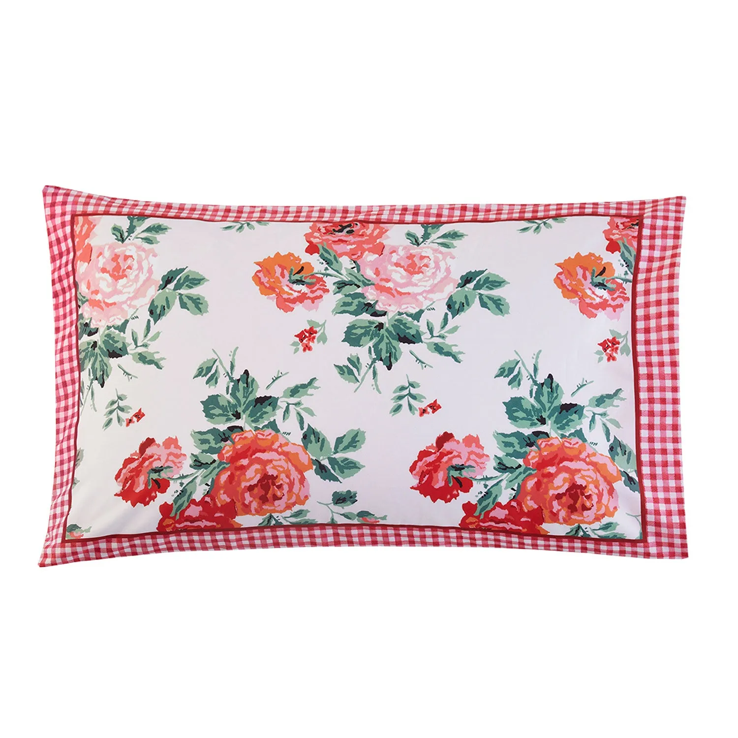 Cath Kidston Archive Rose Red 100% Cotton Duvet Set