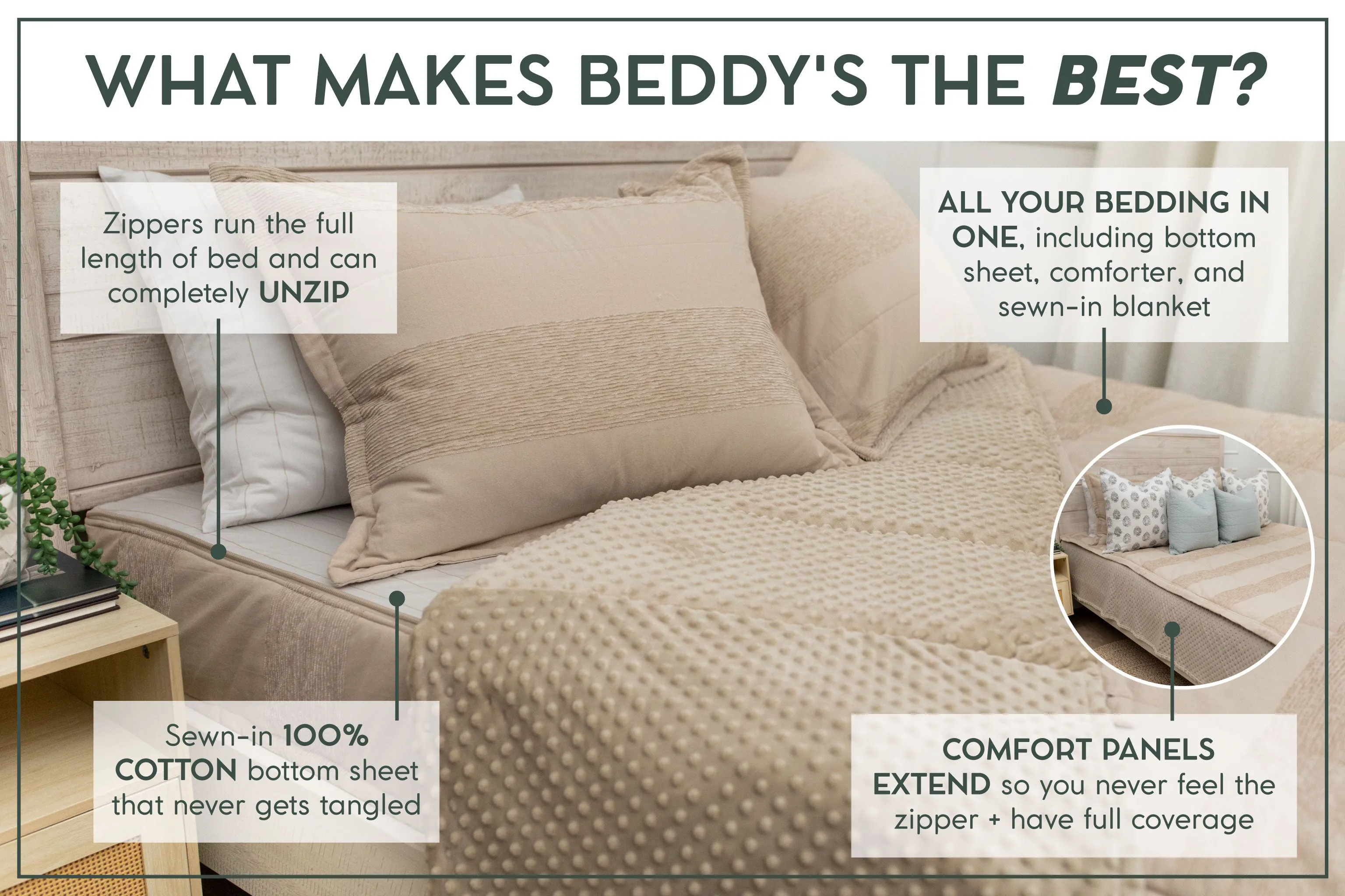 Charleston Luxe Beddy's