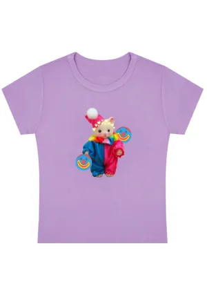 Chat Clown Y2K Baby Tee