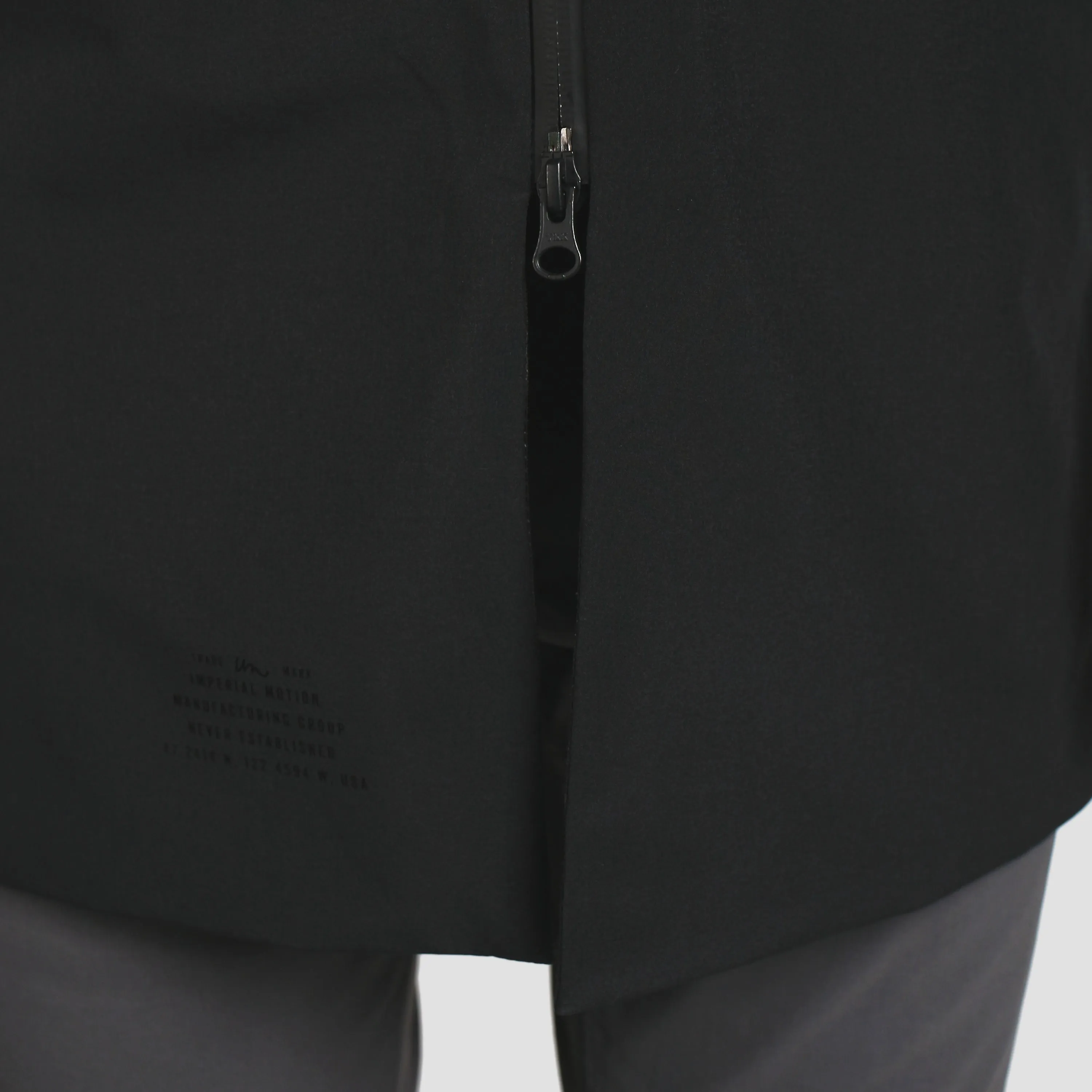 Continuum 3-Layer Waterproof Rain Jacket Black