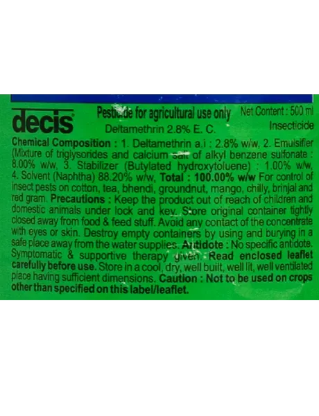 Decis 100 EC Insecticide