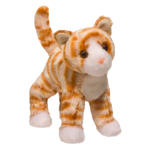 Douglas Hally Orange Striped Cat 8"