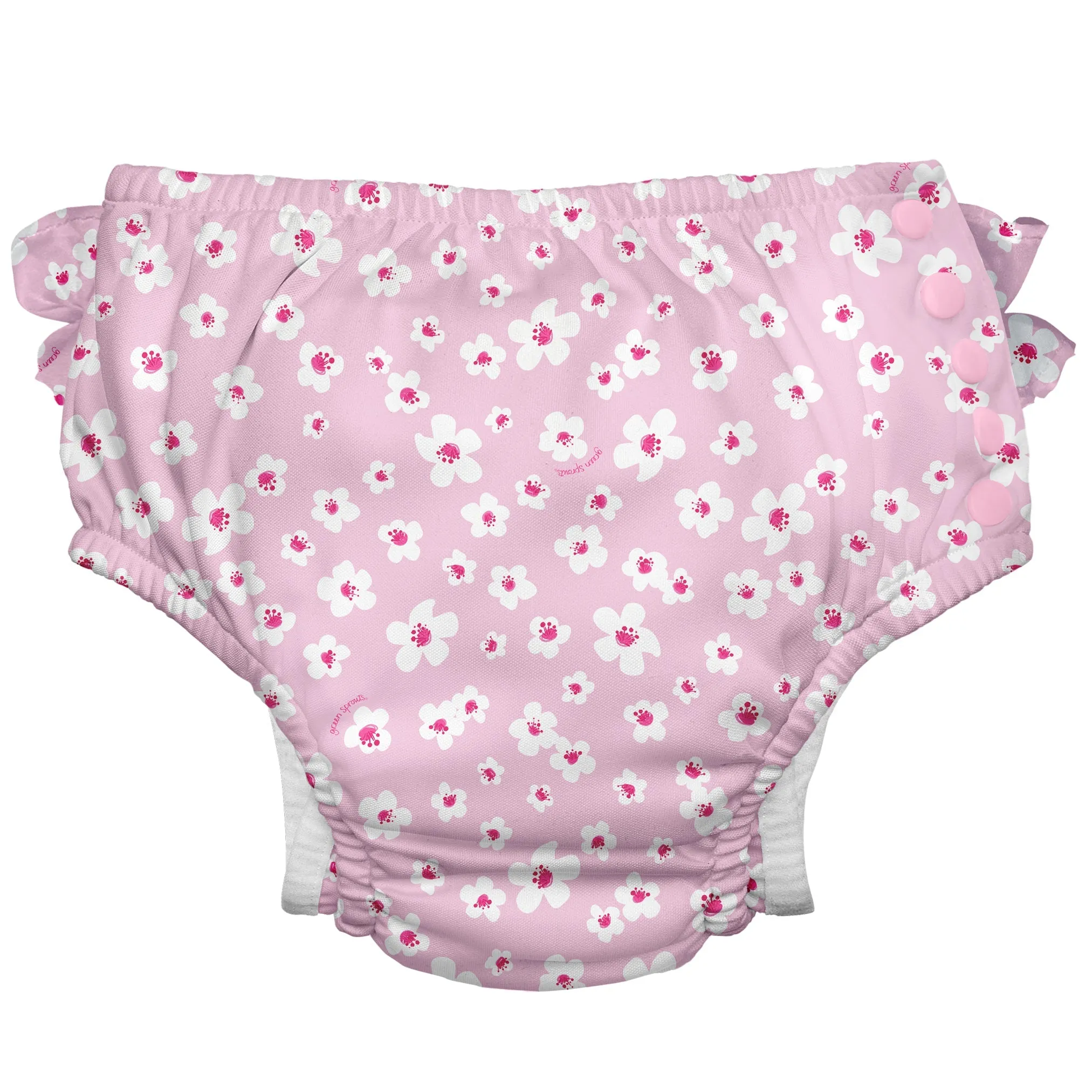 Eco Snap Ruffled Swim Diaper with Gussets (2023)