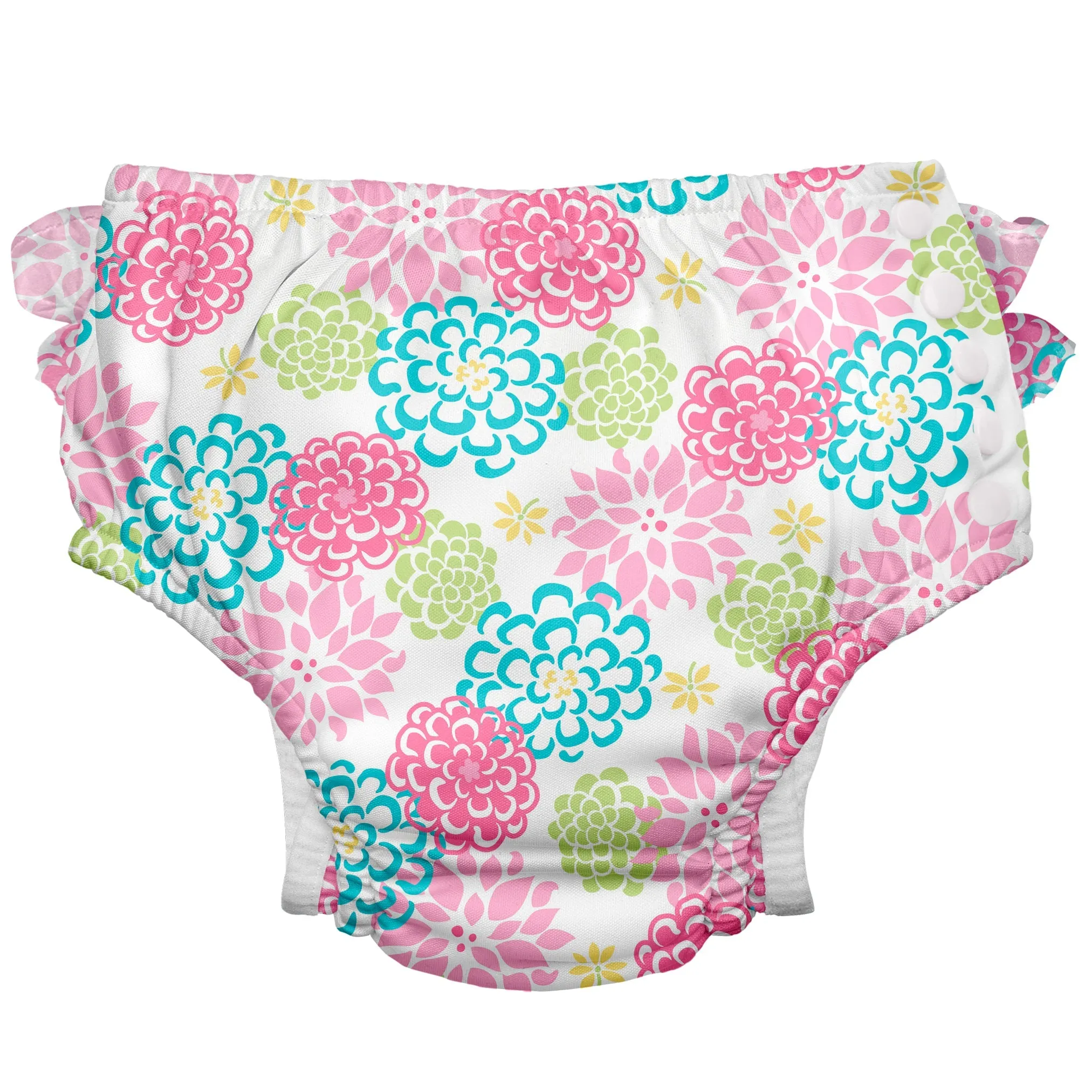 Eco Snap Ruffled Swim Diaper with Gussets (2023)