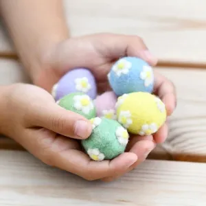 Felted Easter Eggs