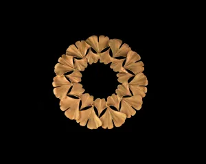 Ginkgo Trivet - Bronze