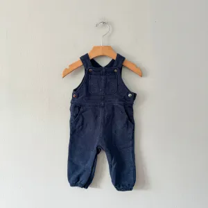 Hatley / Navy sweatshirt overalls / 3-6M