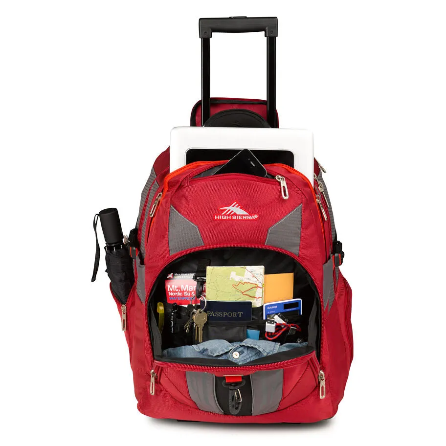 High Sierra XBT Wheeled Day Pack 58002