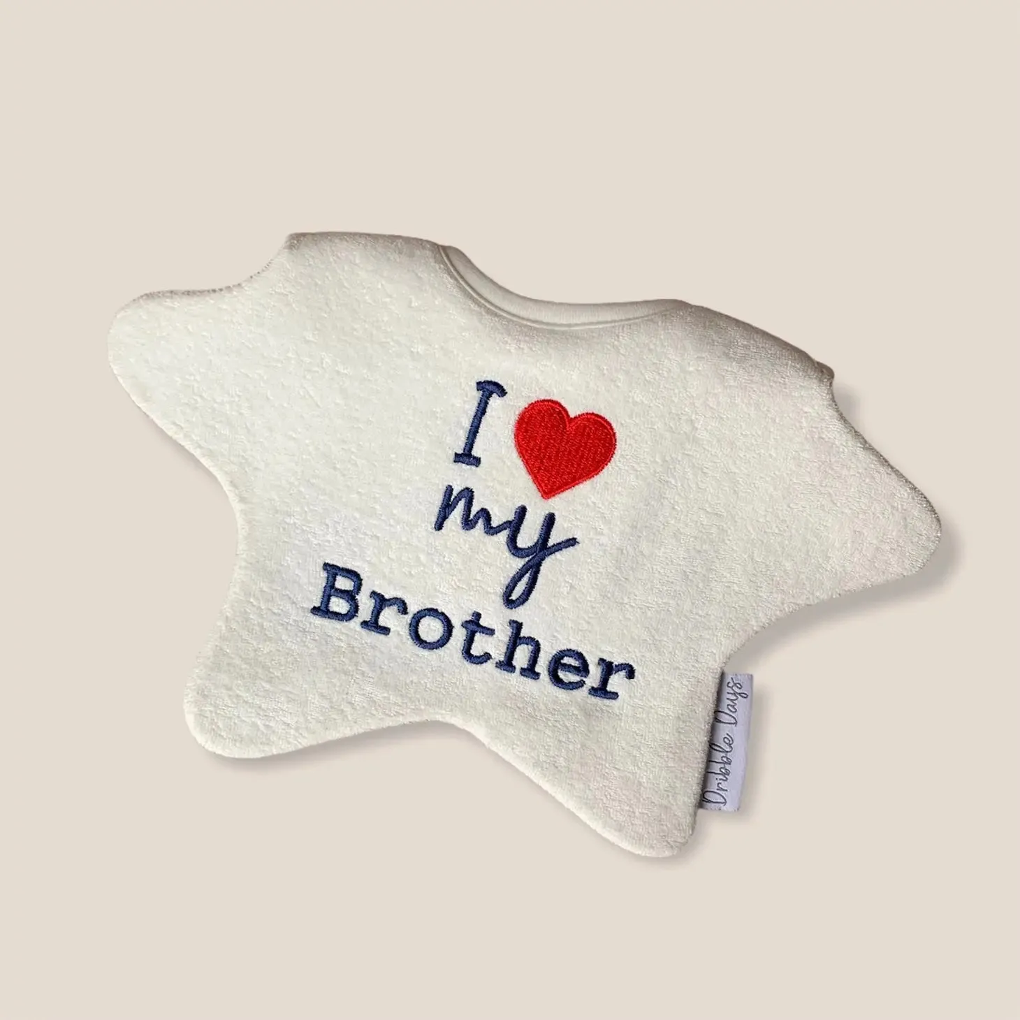 I Love My Brother Bib