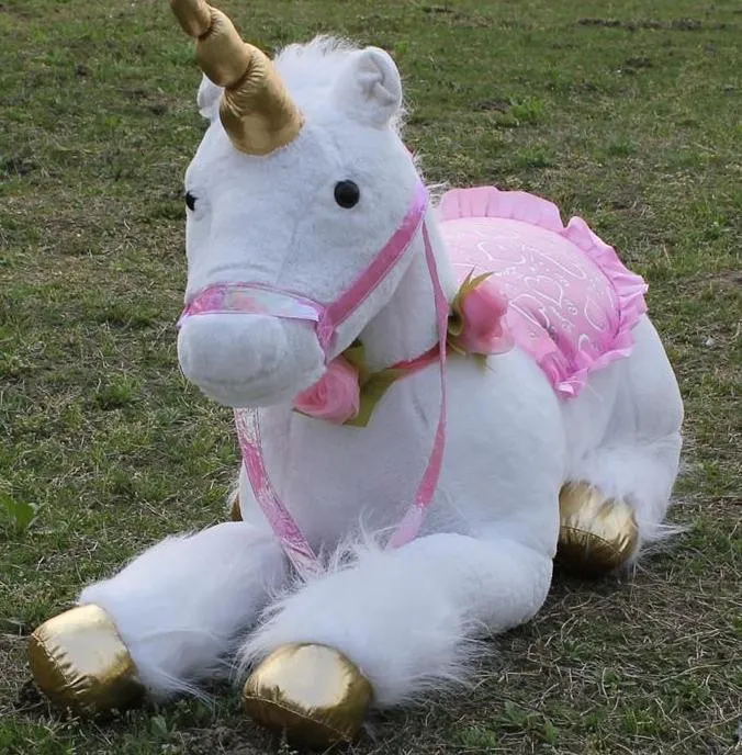 Jumbo Riding Unicorn (3 Colors)