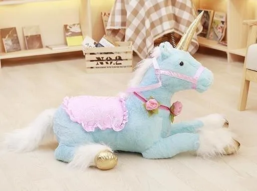 Jumbo Riding Unicorn (3 Colors)