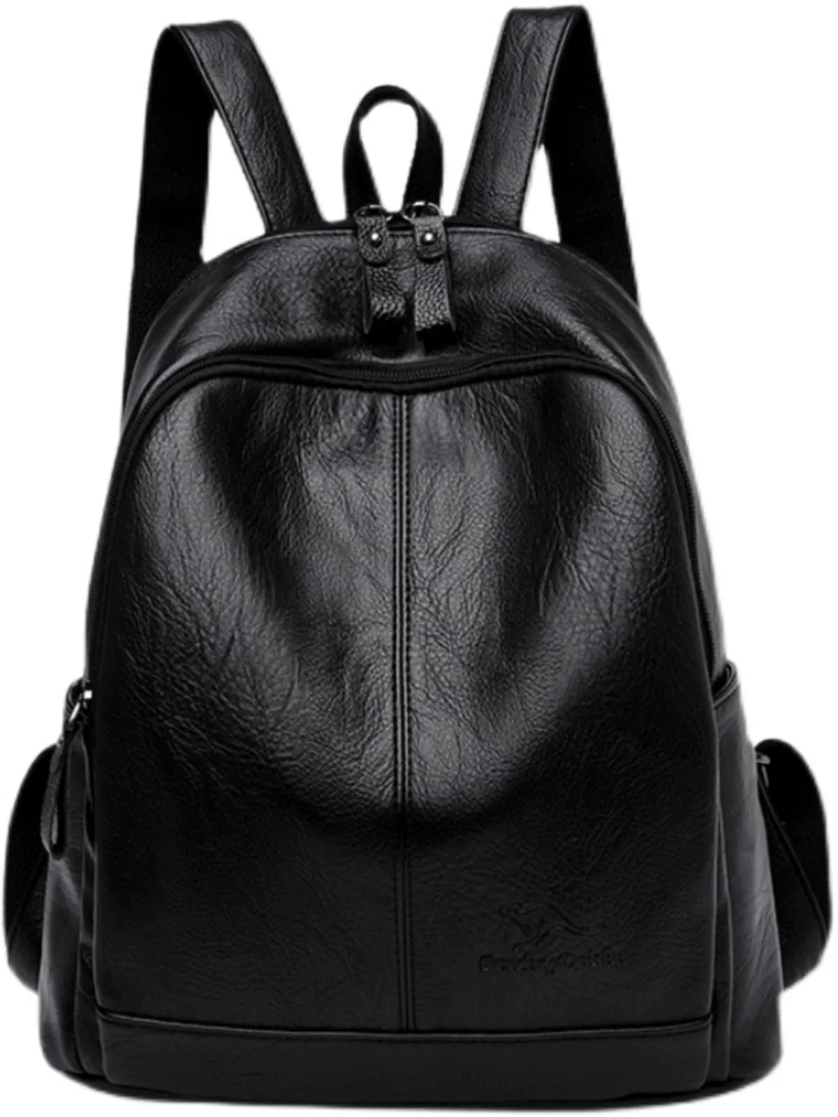 Kaili Kangaroo Women's Fashion Leather Lightweight Backpack