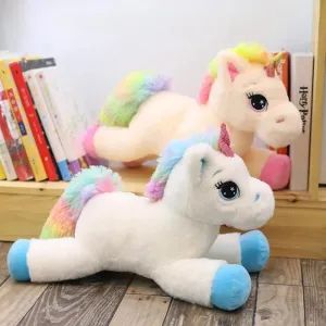 Kawaii Rainbow Unicorn Plush Toys – Soft Stuffed Animal | Available in 40cm, 60cm, and 80cm SizesKawaii Rainbow Unicorn Plush Toys – Soft Stuffed Animal | Available in 40cm, 60cm, and 80cm Sizes