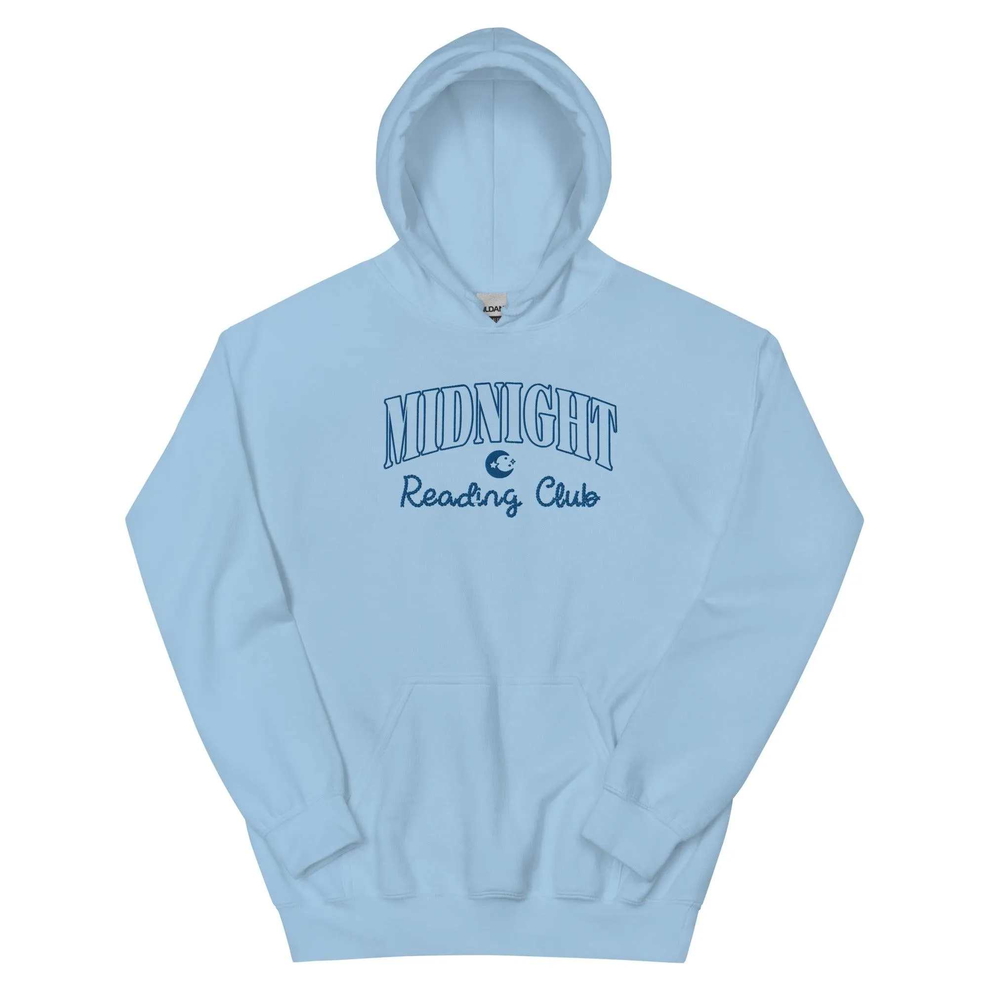 Midnight Reading Club Embroidered Hoodie