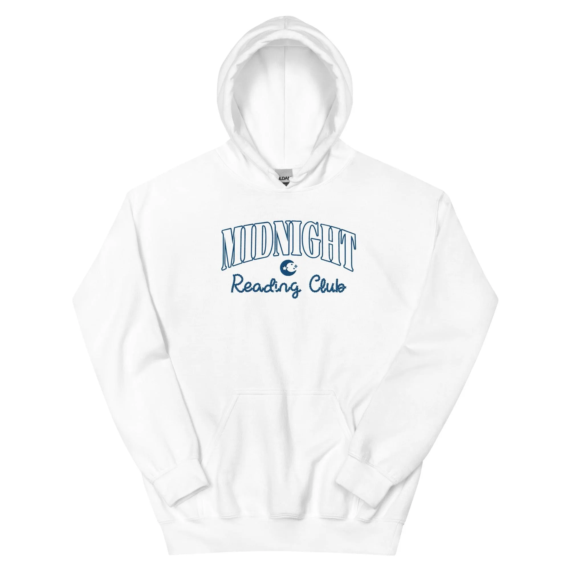 Midnight Reading Club Embroidered Hoodie