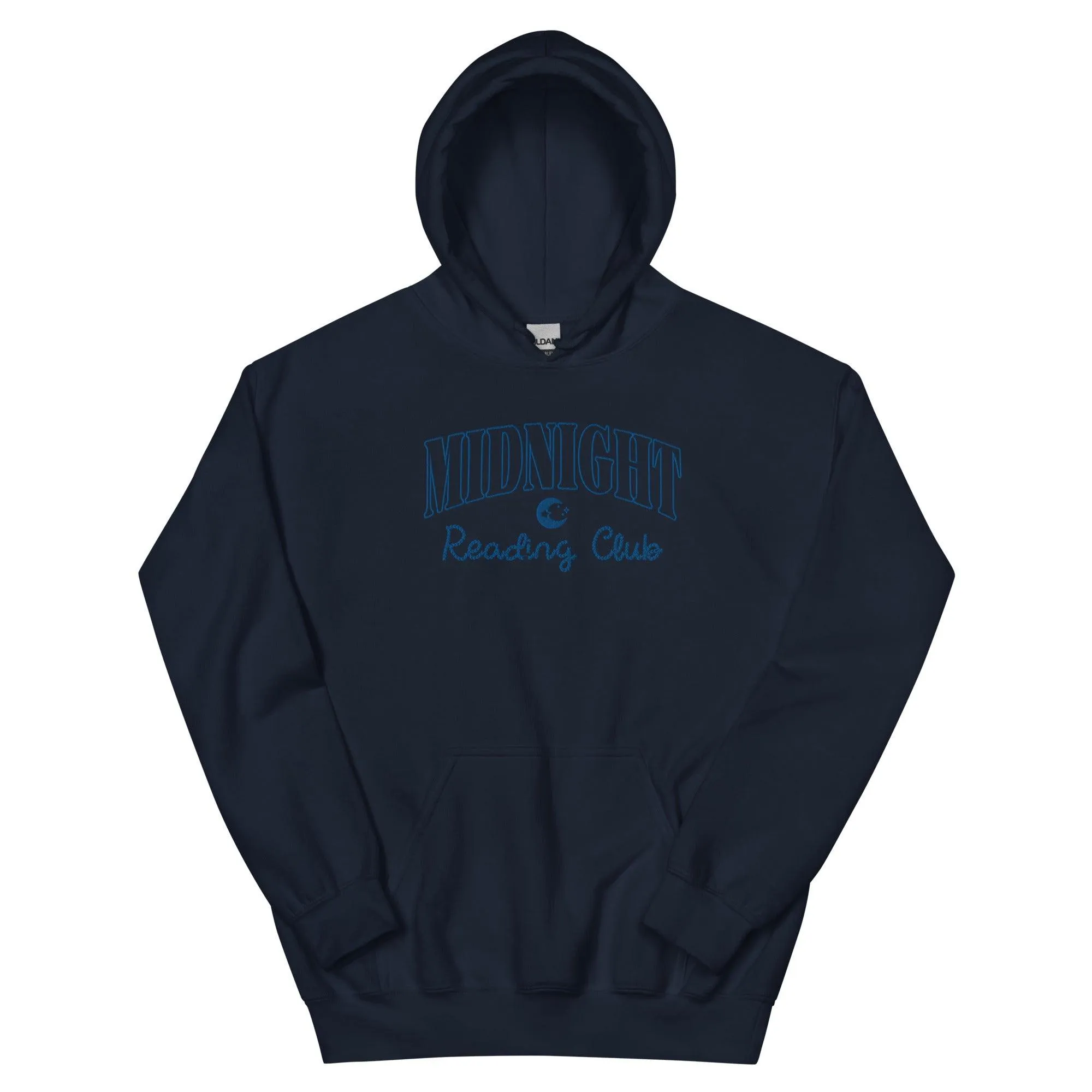 Midnight Reading Club Embroidered Hoodie