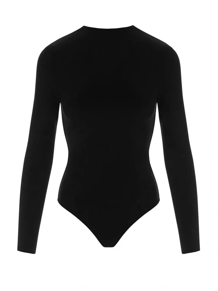 NW Sculpt Mock Neck Bodysuit Curve