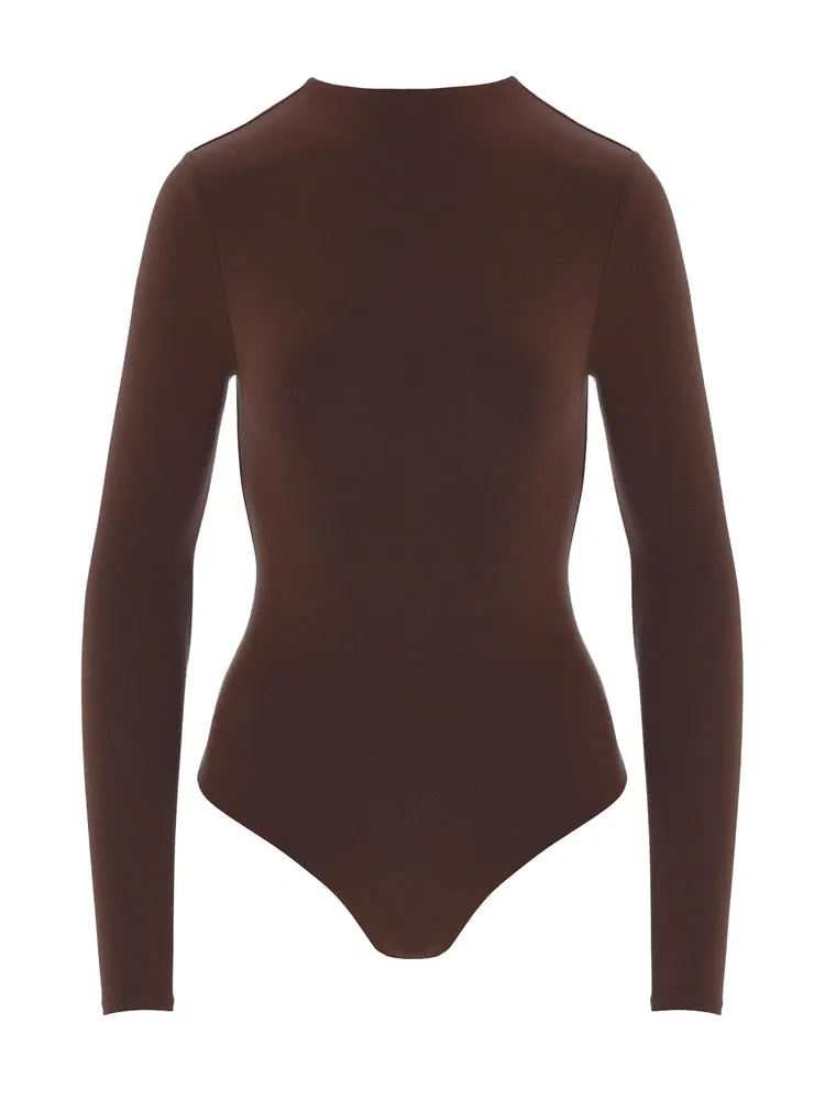 NW Sculpt Mock Neck Bodysuit Curve