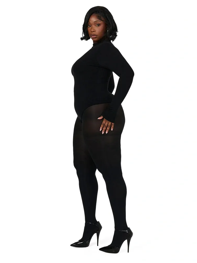 NW Sculpt Mock Neck Bodysuit Curve