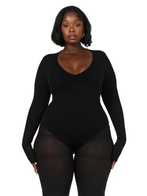 NW Sculpt V-Neck Bodysuit Curve