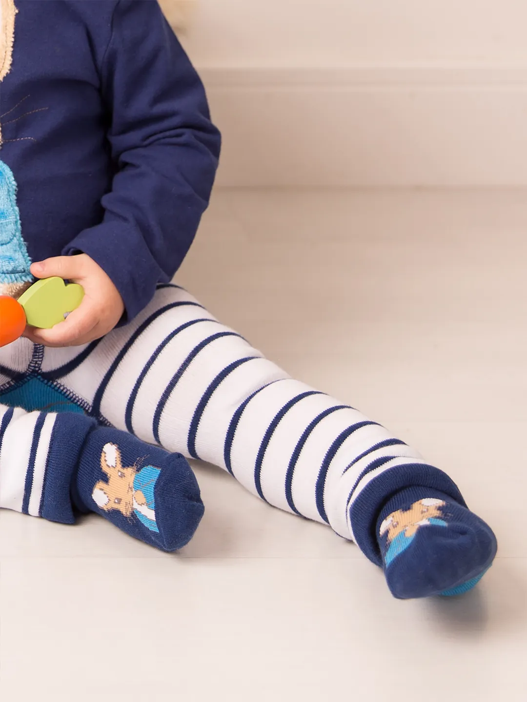 Peter Rabbit Navy Socks