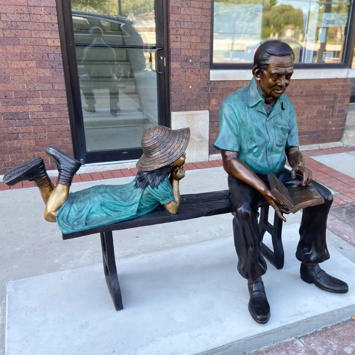 Quality Time Reading Bench