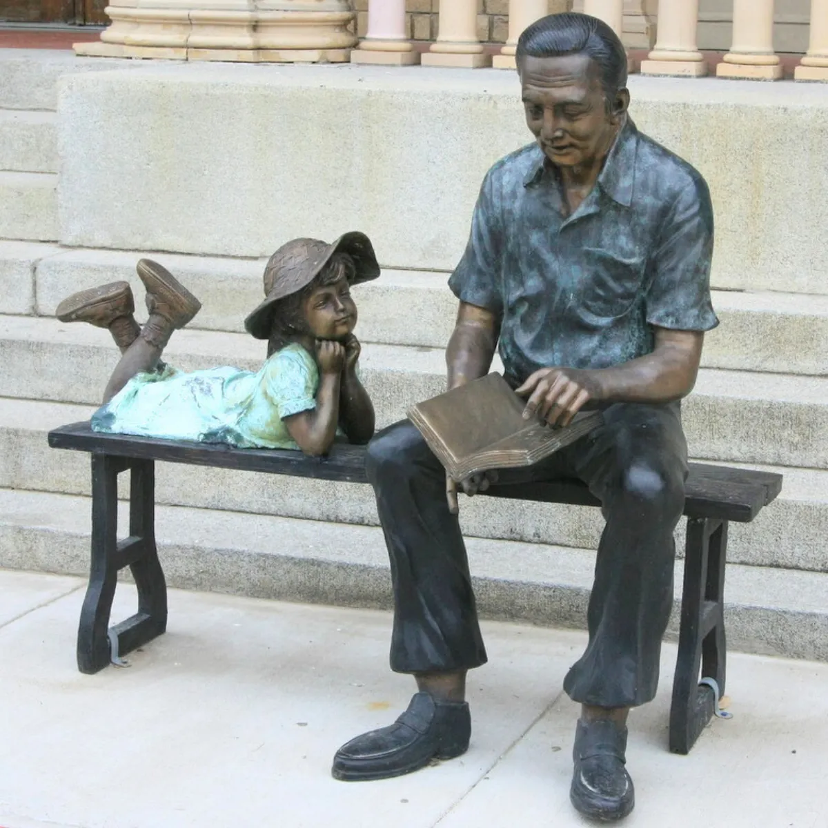 Quality Time Reading Bench