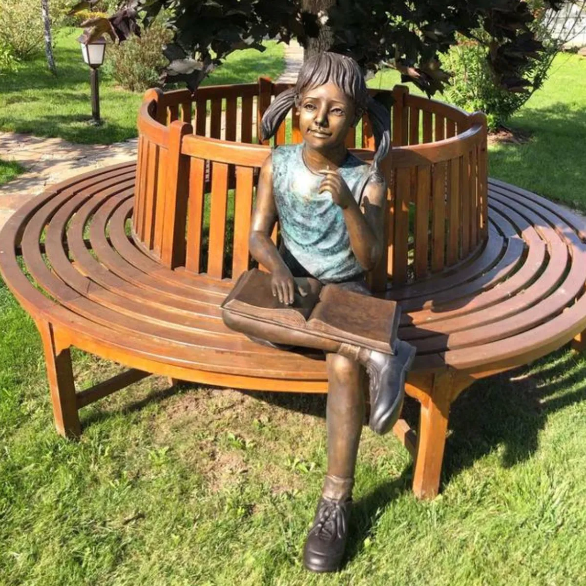 Reading Buddies Statue