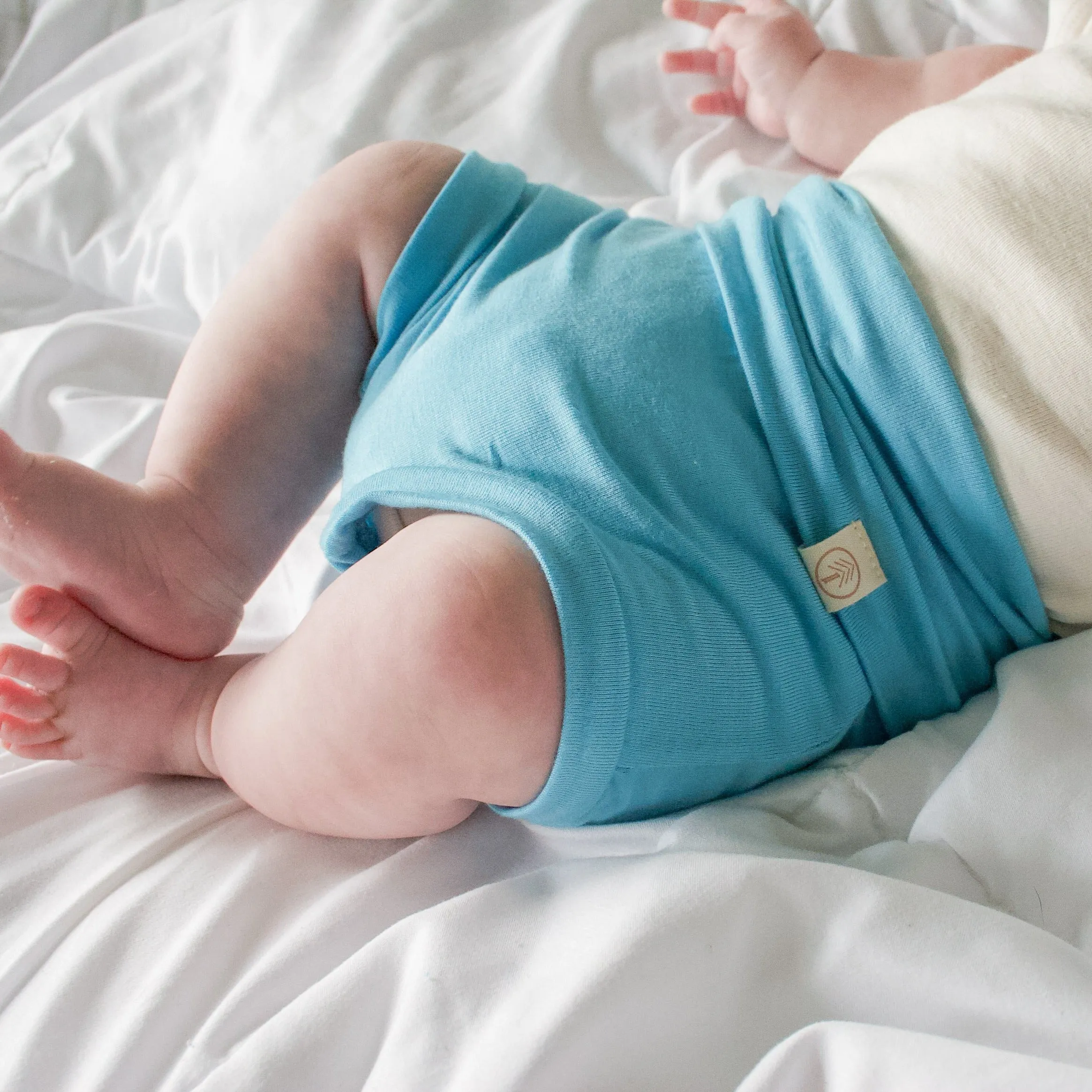 Size 5T | Bamboo Bloomer Bummies | Aqua