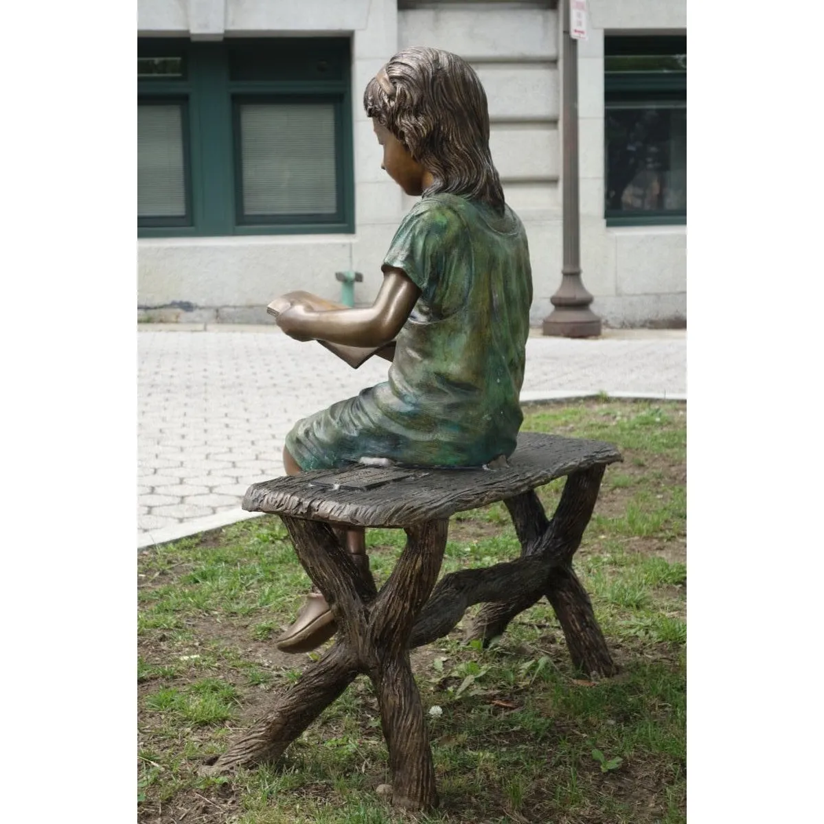 Study Time Girl Statue